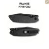 (New Products) มีดพับ RUIKE P746 ใบมีด 14C28N ขนาด 3.15 นิ้ว ด้าม Carbon Fiber พร้อม Front Flipper ระบบ Liner Lock EDC