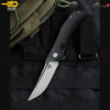 [BESTECH ] มีดพับรุ่น SCIMITAR (BG05 Series) ด้าม G10 ใบมีด D2 ทรง Trailing Point โค้งสวยเฉียบ ขนาด 3.5 นิ้ว
