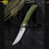 [BESTECH ] มีดพับรุ่น SCIMITAR (BG05 Series) ด้าม G10 ใบมีด D2 ทรง Trailing Point โค้งสวยเฉียบ ขนาด 3.5 นิ้ว