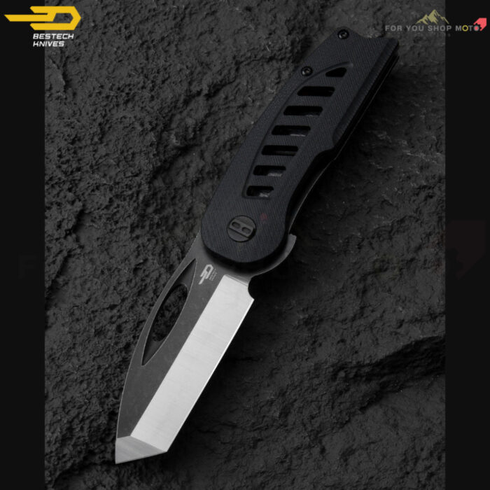 [BESTECH KNIVES] มีดพับรุ่น EXPLORER (BG37 Series) ด้าม G10 ใบมีดเหล็ก D2 ทรง Tanto ขนาด 2.87 นิ้ว EDC พกพาสะดวก