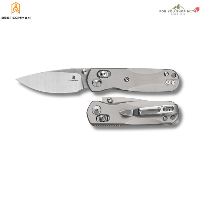 มีดพับพรีเมียม BESTECHMAN SPRITE (BMK21) เหล็ก Bohler M390 ด้าม Titanium / G10 มีด EDC ขนาดพกพา ระบบ B-Lock