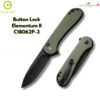 มีดพับ CIVIVI Button Lock Elementum II ใบมีด Nitro-V / Damascus 2.96นิ้ว ด้าม G10/Ultem/CarbonFiber/Aluminum (C18062P)