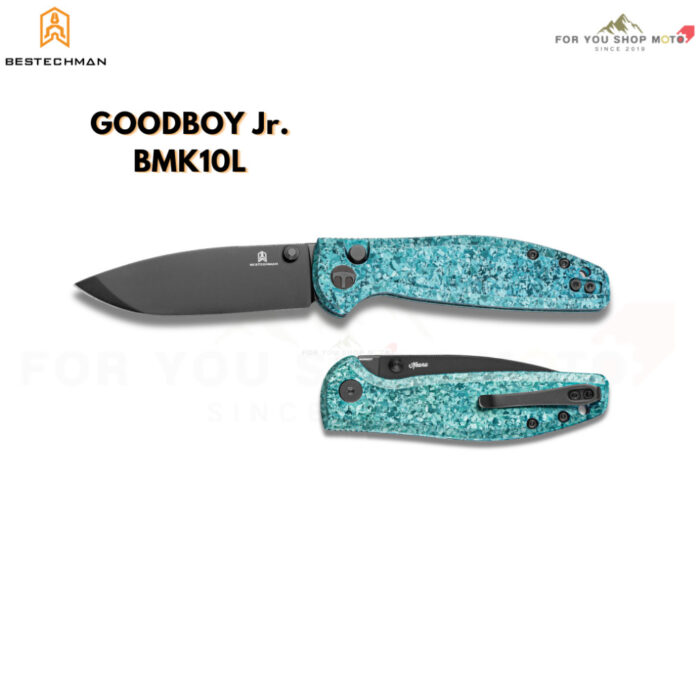 (มีส่งด่วน)BESTECHMAN GOODBOY Jr. Keanu (BMK10 Series) - มีดพับ EDC ขนาดใบมีด 2.83" ระบบ Button Lock คุณภาพสูง