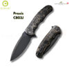มีดพับ CIVIVI Praxis ใบมีด 9Cr18MoV 3.75 นิ้ว ด้าม G10 / Micarta / ไม้ / Carbon Fiber Resin / Ultem ระบบ Liner Lock EDC