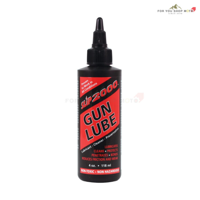 Slip 2000 Gun Lube - น้ำมันทำความสะอาดหล่อลื่นและป้องกันสนิม (CLP: Cleaner, Lubricant & Protectant) สูตรสังเคราะห์แท้