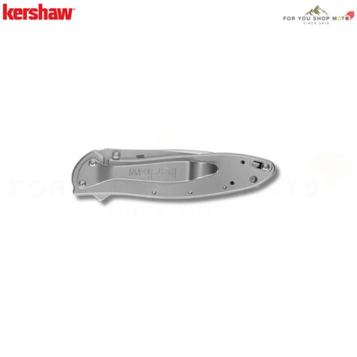 th-11134207-81ztj-ms13nldva1aec0-2.jpg Kershaw 1660 Ken Onion Leek (ใบมีด Sandvik 14C28N ขนาด 3 นิ้ว / ด้ามสแตนเลส / Made in USA)