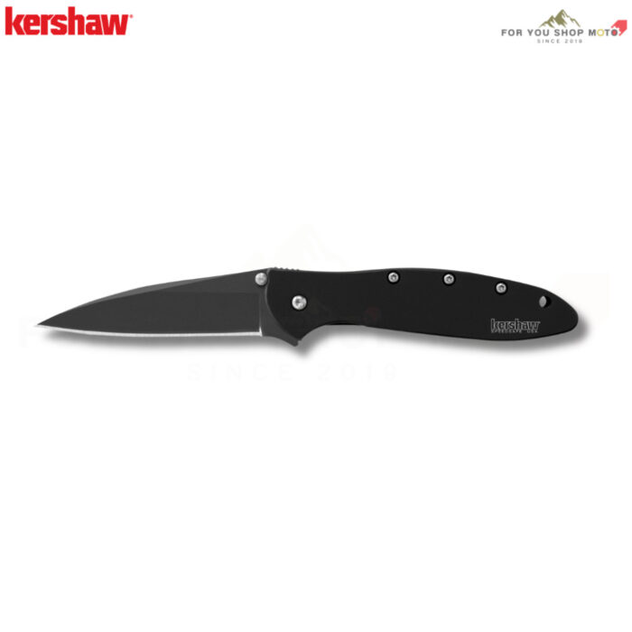 th-11134207-81ztj-ms14a3qg99fo39-2.jpg มีดพับ Kershaw 1660CKT Ken Onion Leek Black DLC (ใบมีด Sandvik 14C28N DLC ขนาด 3 นิ้ว / ด้ามสแตนเลส / Made in USA)