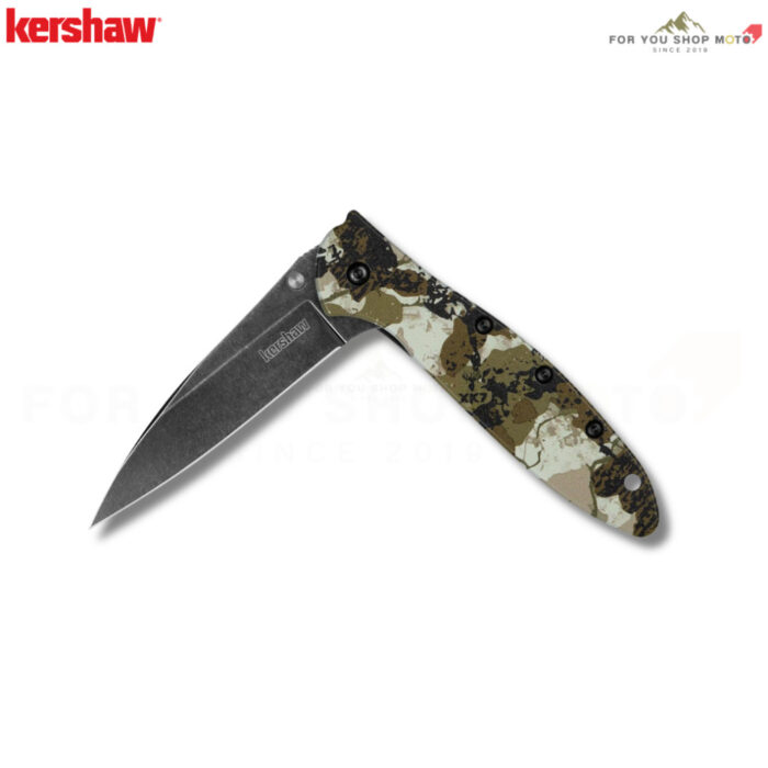 มีดพับ Kershaw 1660KC Ken Onion Leek King's Camo (ใบมีด Sandvik 14C28N ขนาด 3 นิ้ว / ด้ามอลูมิเนียม / Made in USA)