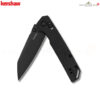 Kershaw 2038RBLK Iridium DuraLock KVT มีดพับ EDC ใบมีด D2 Black Oxide Reverse Tanto 3.4 นิ้ว ด้ามอลูมิเนียมดำ ของแท้