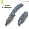 [New] มีดพับ CIVIVI Pentad ใบมีด Nitro-V / Damascus 3.48 นิ้ว ด้าม G10 / Micarta รุ่นใหม่ Flipper & Thumb Stud C24068