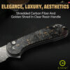 th-11134207-81ztj-msp64y9c3ll29e-2.jpg มีดพับ CIVIVI Button Lock Elementum II ใบมีด Damascus 2.96นิ้ว ด้าม Carbon Fiber & Resin EDC รุ่น C18062P-10