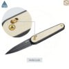 มีดพับ SRM Twin 251MB ใบมีด N690 2.99นิ้ว ด้าม G10 / Micarta ระบบ Crossbar Lock ลูกปืนเซรามิก EDC