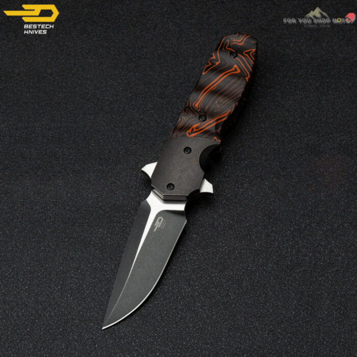 มีดพับ BESTECH FREEFALL BT2007 Series ใบมีด CPM-S35VN ขนาด 2.65" ระบบ Flipper มีด EDC ระดับพรีเมียม BT2007A BT2007ฺฺB