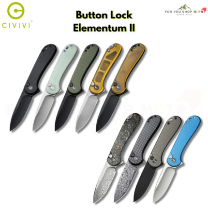 th-11134207-81ztk-mqbz3x96kmbmbc-2.jpg มีดพับ CIVIVI Button Lock Elementum II ใบมีด Nitro-V / Damascus 2.96นิ้ว ด้าม G10/Ultem/CarbonFiber/Aluminum (C18062P)