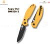 BESTECHMAN Angry Owl (BMK12 Series) - มีดพับ EDC ใบมีด 3.25" เหล็ก D2 ระบบ Button Liner Lock ด้าม G10 ดีไซน์ดุดัน