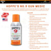 th-11134207-81ztk-mqkf1dnza3nld7.jpg Hoppe's Gun Medic Bio-Based Cleaner 10oz / Cleaner & Lube 4oz สเปรย์ทำความสะอาดสูตร Bio-Based แห้งไว ของแท้ Made in USA