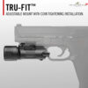 th-11134207-81ztk-mqzmj95ec8i471.jpg COAST PTX65R Pistol Light ไฟฉายติดปืนพก 1000 Lumens / 38,000 Candela (รองรับราง Picatinny / Universal) ชาร์จได้ ปรับลำแส