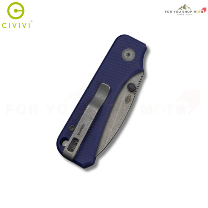 มีดพับ CIVIVI Baby Banter Slip Joint ใบมีด Nitro-V 2.34 นิ้ว ด้าม G10 / ไม้ Guibourtia Thumb Stud มีด EDC