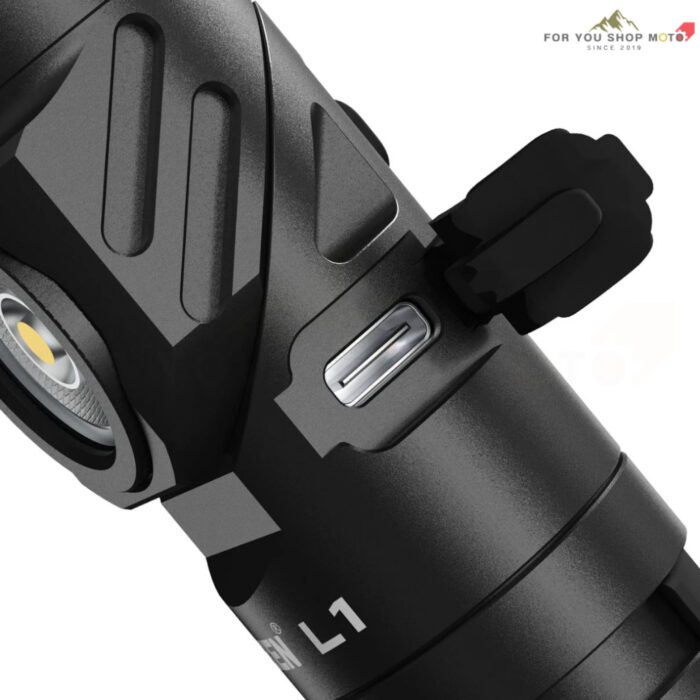 ไฟฉาย WUBEN L1 2000 Lumens NICHIA 519A LED (High CRI > 90) หัวหมุนได้ 180° ชาร์จ USB-C เป็น Powerbank ได้ ฐานแม่เหล็ก