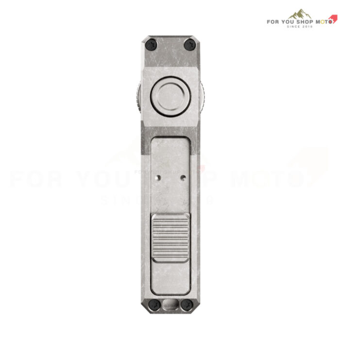 WUBEN G5 Titanium Edition ไฟฉาย EDC พกพา 400 Lumens วัสดุไทเทเนียม หัวหมุน 180° ชาร์จ Type-C (แสงขาว/RGB/Beacon)