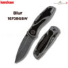 มีดพับ Kershaw Blur USA Made ใบมีด 14C28N / MagnaCut 3.4นิ้ว ด้าม Aluminum สี BlackWash / Gold / Navy Blue SpeedSafe EDC