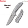 th-11134207-81ztk-mrwim9rify103b-2.jpg มีดพับ Kershaw Shroud 1349 ใบมีด 8Cr13MoV 3.26นิ้ว Drop Point ด้าม Stainless ระบบ Assisted Opening Frame Lock EDC ของแท้