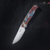 มีดพับ SRM Knives 255L-GQ2 ใบมีด Laminated 140Cr 3.2นิ้ว ด้ามจับ G10 ระบบ Ambi-Lock ลายหลากสี พกพาสะดวก (EDC)