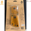 th-11134207-81ztk-msb7qfj1girs23-2.jpg Gerber Dibs Fixed Blade มีดใบตาย EDC ขนาดพกพา เหล็ก 440A Black Clip Point ด้าม Skeletonized พร้อมซองหนังสีเหลือง ของแท้