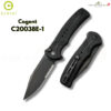 มีดพับ CIVIVI Cogent ใบ 14C28N / Damascus 3.47 นิ้ว ด้าม Micarta / G10 ระบบ Button Lock Flipper แท้ 100% EDC C20038