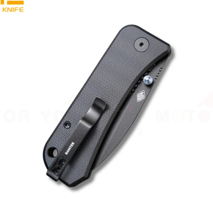 มีดพับ WE Knife Banter 2004B ใบมีด CPM-S35VN 2.9 นิ้ว เคลือบ Black Stonewash ด้ามจับ G10 สีดำ (ของแท้ 100%)