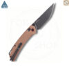 มีดพับ SRM Asika 411L-MN ใบมีด 14C28N ขนาด 3.46 นิ้ว ทรง Clip Point ด้าม Micarta ระบบ Crossbar Lock