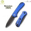 มีดพับ CIVIVI Elementum EDC ใบมีด D2 / 14C28N / Nitro-V / Damascus 2.96 นิ้ว ระบบ Liner Lock Outdoor Flipper Knife