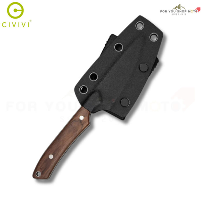 มีดพก CIVIVI High Grass Field Knife Hunting ใบมีด 14C28N 2.93 นิ้ว ด้าม G10 / Micarta / ไม้ พร้อมปลอก Kydex มีดฟิกซ์ EDC