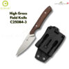 มีดพก CIVIVI High Grass Field Knife Hunting ใบมีด 14C28N 2.93 นิ้ว ด้าม G10 / Micarta / ไม้ พร้อมปลอก Kydex มีดฟิกซ์ EDC