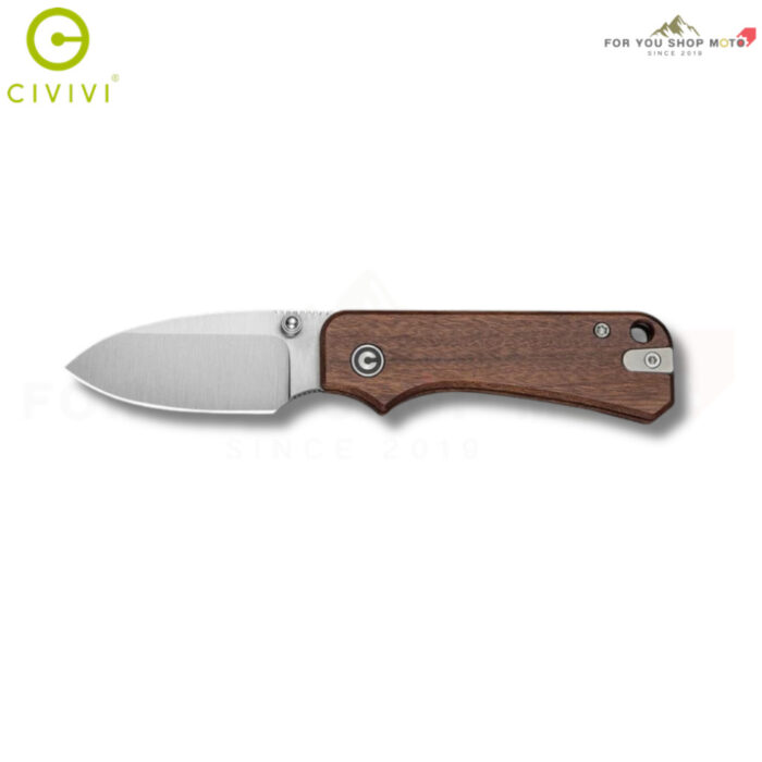 มีดพับ CIVIVI Baby Banter Slip Joint ใบมีด Nitro-V 2.34 นิ้ว ด้าม G10 / ไม้ Guibourtia Thumb Stud มีด EDC