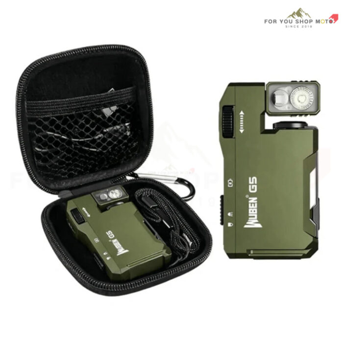 Wuben G5 Portable Storage Box (G5 Bundle) กล่องเก็บไฟฉาย Wuben G5 พร้อมคาราบิเนอร์ กระเป๋าเก็บไฟฉาย