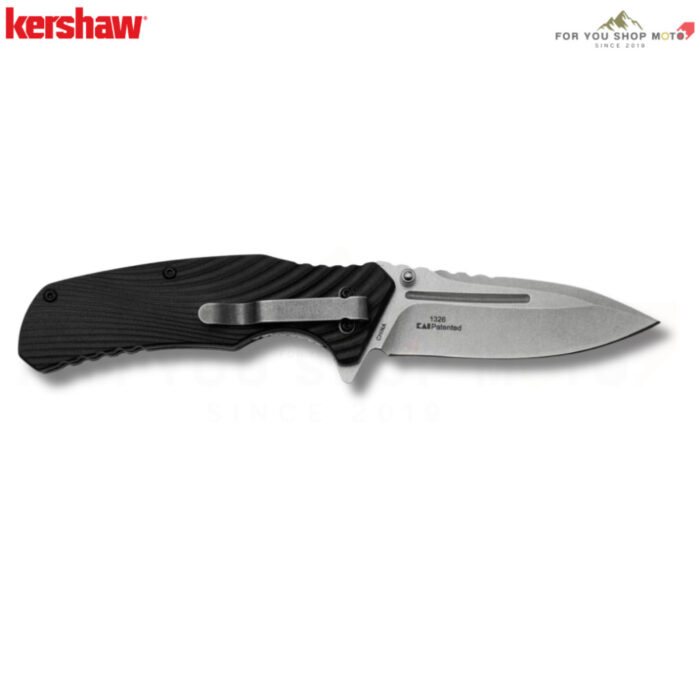 th-11134207-81ztl-mrult429nax3da-2.jpg มีดพับ Kershaw Huddle 1326 ใบมีด 8Cr13MoV Stonewash 3.25 นิ้ว ด้าม GFN ระบบ SpeedSafe Liner Lock สีดำ ของแท้ 100%
