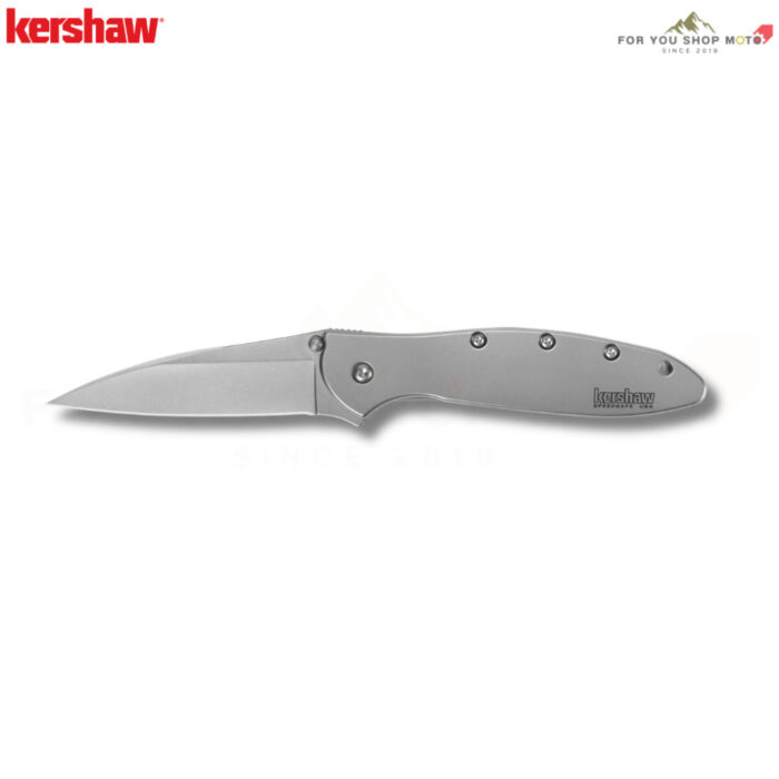 th-11134207-81ztl-ms13nldcgzk549-2.jpg Kershaw 1660 Ken Onion Leek (ใบมีด Sandvik 14C28N ขนาด 3 นิ้ว / ด้ามสแตนเลส / Made in USA)