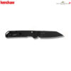 Kershaw 2038RBLK Iridium DuraLock KVT มีดพับ EDC ใบมีด D2 Black Oxide Reverse Tanto 3.4 นิ้ว ด้ามอลูมิเนียมดำ ของแท้