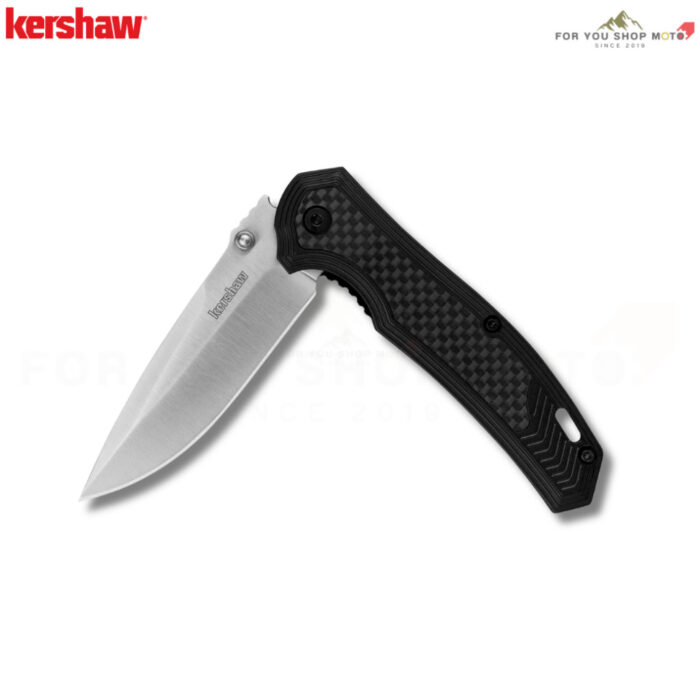 มีดพับ Kershaw Fringe 8310SAT ใบมีด 8Cr13MoV 3นิ้ว ด้าม Stainless Steel ผสม Carbon Fiber Frame Lock ของแท้
