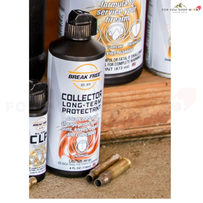 BREAK FREE Collector Long-Term Protectant (4 oz / 118 ml) ป้องกันสนิมสูงสุด 5 ปี สำหรับปืน มีด น้ำมันกันสนิมระยะยาว