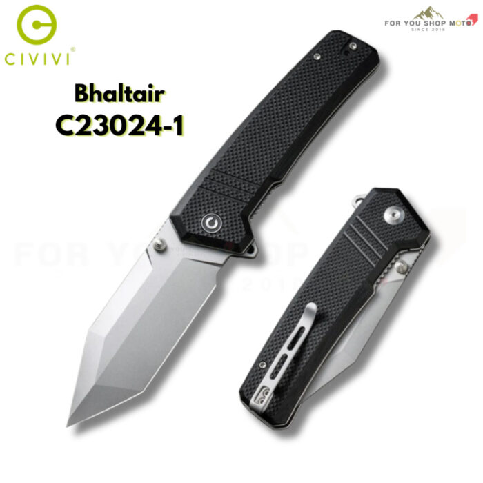 มีดพับ CIVIVI Bhaltair EDC ใบมีด Sandvik 14C28N 3.98 นิ้ว ด้าม G10 / Micarta ระบบ Liner Lock Flipper & Thumb Stud