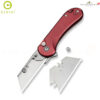 th-11134207-81ztl-msm3t6txfifd85-2.jpg มีดพับ CIVIVI Elementum Utility ใบมีด 6Cr13 2.26 นิ้ว S/S Blade Holder ด้าม Aluminum ระบบ Button Lock Thumb Stud