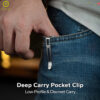 [New] มีดพับ CIVIVI Elementum ใบมีด Nitro-V 2.96 นิ้ว ด้ามใส Lexan / เหลือง Ultem ระบบ Liner Lock Flipper EDC C18062AM