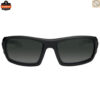 Ergodyne Skullerz ODIN Safety Glasses กรอบดำด้าน เลนส์ Smoke ANSI Z87.1+ แว่นยิงปืน Tactical แว่นตาเซฟตี้ กันกระแทก