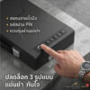 ตู้เซฟสแกนลายนิ้วมือ +WIFI กล่องเก็บของมีค่า Gun Safe ปลดล็อกด้วย APPTUYA/รหัส/กุญแจ/สแกนนิ้ว สำหรับรถยนต์และบ้านกันขโมย