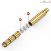 เลเซอร์ตั้งศูนย์ลำกล้อง Bore Sighter สีแดง 9mm / .22LR / .223 / .177 / .38 SPL / .308 พร้อมแบตเตอรี่