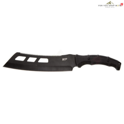 th-11134207-81ztm-mpwgz34payvh7e-2.jpg มีดเดินป่า Smith&Wesson M&P Cleaver Machete สแตนเลส420 10นิ้ว พร้อมฟันเลื่อยหลังใบ ด้ามยาง พร้อมซอง รุ่น 1117208 ของแท้