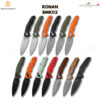 Bestechman Ronan (BMK02) มีดพับ EDC ใบมีด 3.26" เหล็ก 14C28N / Damascus ระบบ Bar Lock ลื่นไหลด้วยลูกปืนเซรามิก