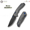 New! มีดพับ CIVIVI ELITE Brova ใบมีด CPM S35VN 3.41 นิ้ว ด้ามอะลูมิเนียม Aluminum ระบบ Top Liner Lock Thumb Stud มีด EDC